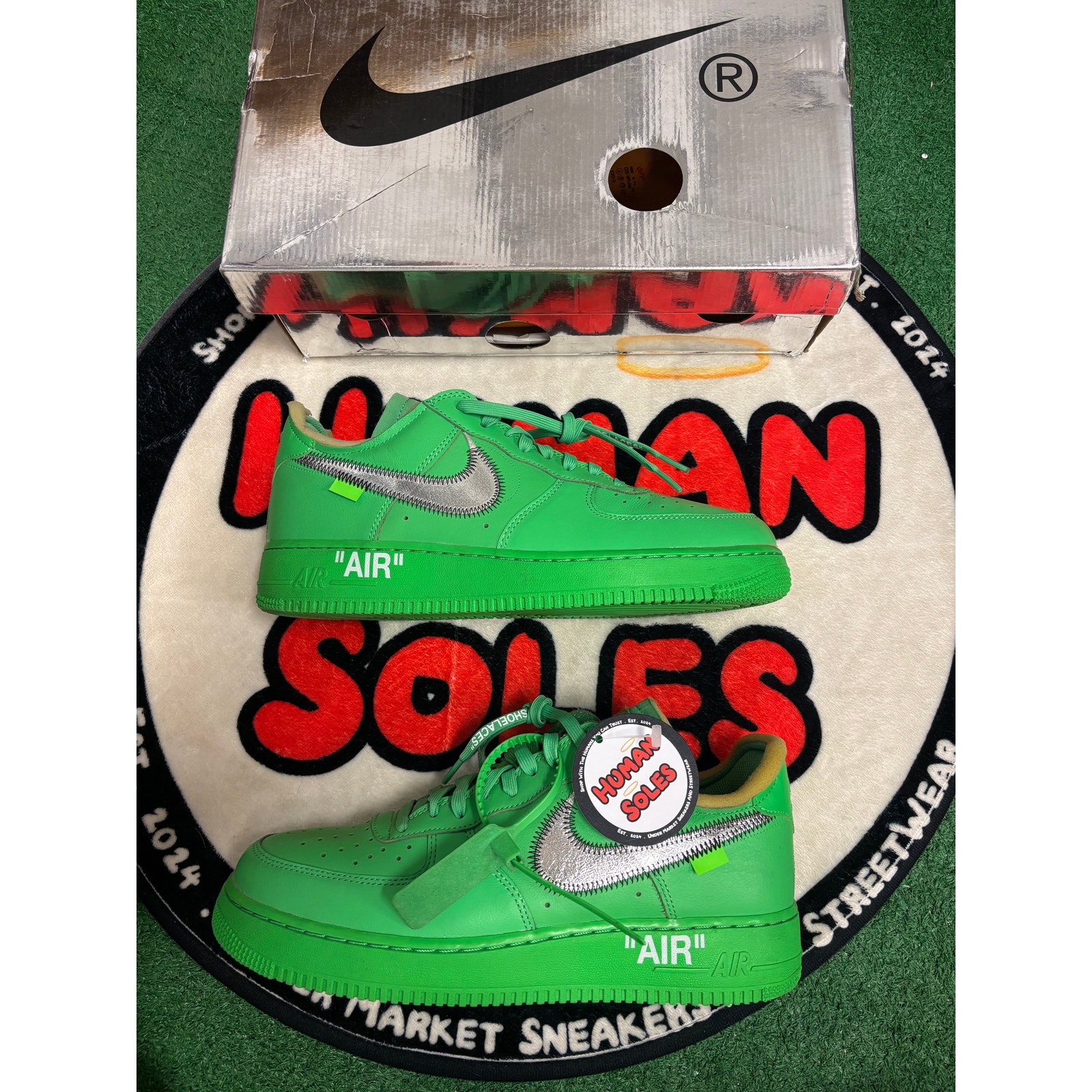 Nike Air Force 1 Low X Off-White ‘Brooklyn’|Size 10.5m